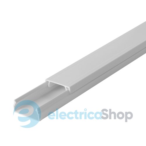 Короб пластиковий e.trunking.stand.20.10, 20х10мм, 2м s033004 E.NEXT