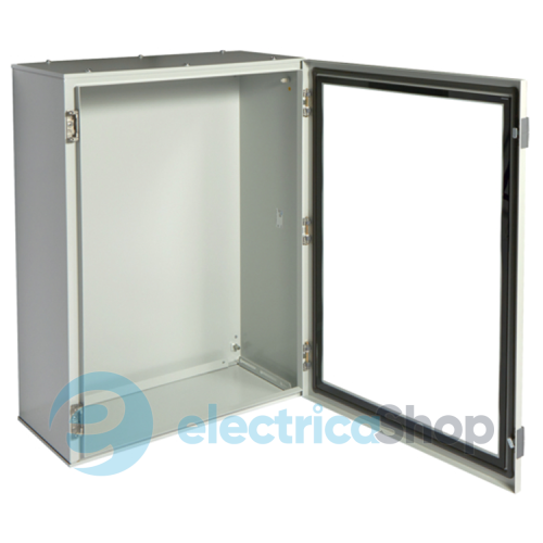 Шкаф металлический ORION Plus, IP65, прозрачные двери, 800X500X200мм