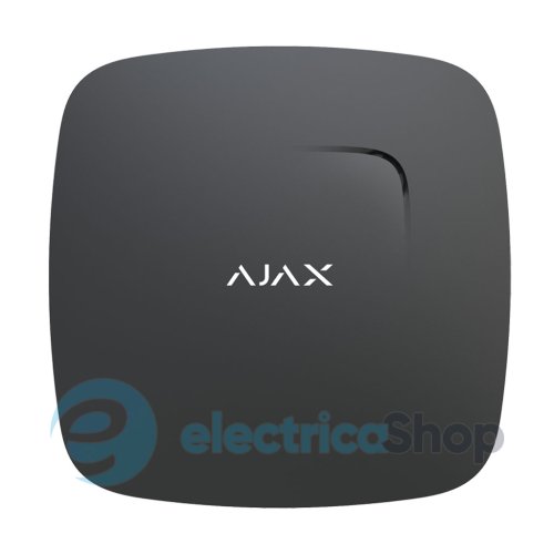 Бездротовий датчик диму Ajax FireProtect чорний