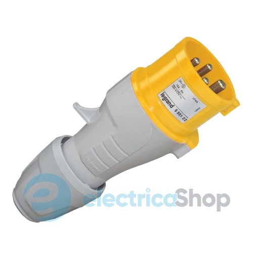 Вилка мобильная 16А 3К+З 130В IP44 P17 Tempra Pro