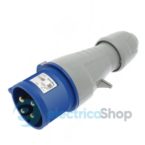 Вилка пряма 32A 3К+З 230В IP44 P17 Tempra Pro