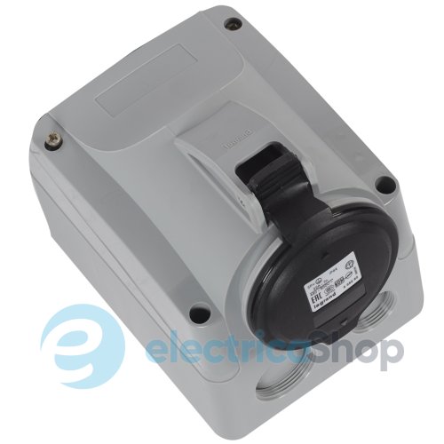Розетка накладная 32А 3К+З 500В IP44 P17 Tempra Pro