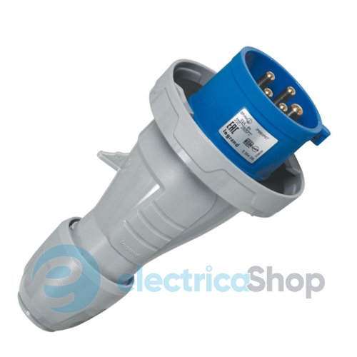 Вилка прямая 32A 3К+Н+З 230В IP67 P17 Tempra Pro