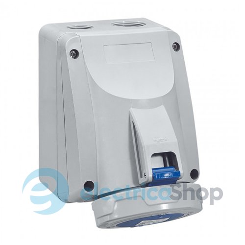 Розетка накладная 63А 3К+З 230В IP67 P17 Tempra Pro