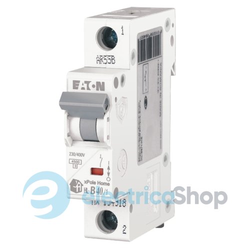 Автоматичний вимикач 1-п EATON xPole Home HL-B40/1