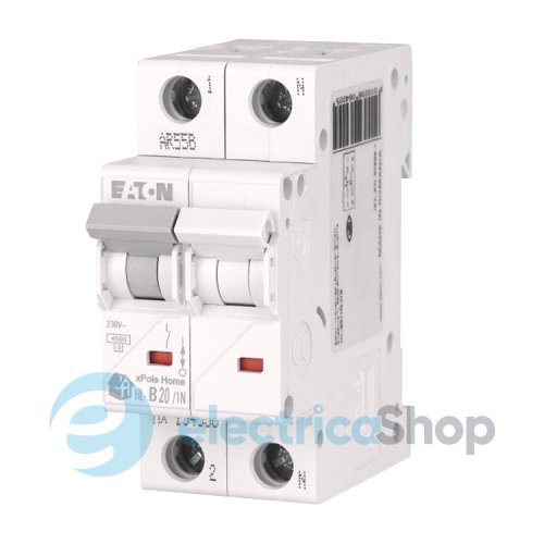 Автоматичний вимикач 1p+N EATON xPole Home HL-B20/1N