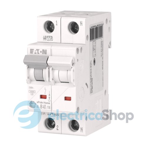 Автоматический выключатель 1p+N EATON xPole Home HL-B40/1N
