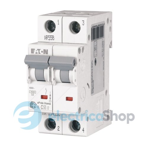 Автоматичний вимикач 2-п EATON xPole Home HL-C50/2