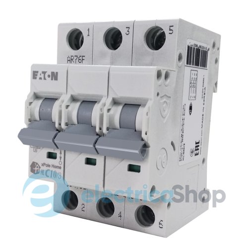 Автоматичний вимикач 3-п EATON xPole Home HL-C10/3