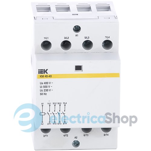 Контактор модульный КМ40-40 AC/DC UEK