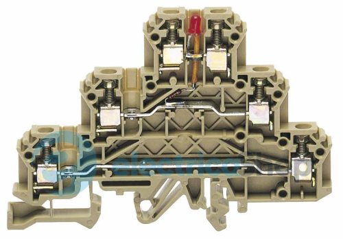 Клемма винт. IKD 2,5 PNP/DC/LED 3 уровн.
