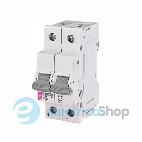 Автоматичний вимикач ETI ETIMAT 10 2p B 40А (10 kA)