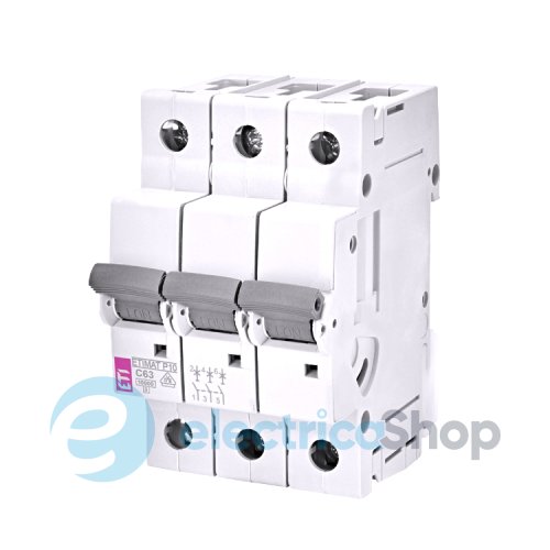 Автоматичний вимикач ETI ETIMAT 10 3p C 20А (10 kA)