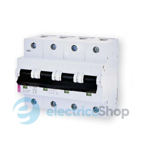 Автоматический выключатель ETI ETIMAT 10 3p+N D 80A (20 kA)