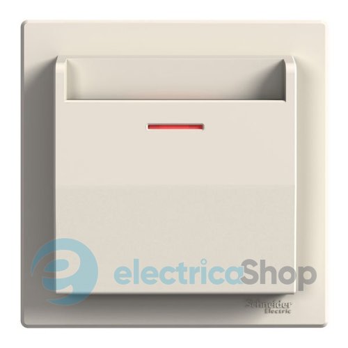 Карточный выключатель электр. Asfora Schneider Electric  EPH6300123 крем