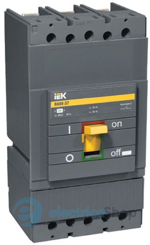 Автоматичний вимикач ВА88-37 3Р 400А 35кА з електронним розчіпленням MP211 IEK