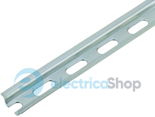 DIN-рейка L-200см перфорированная 15 мм (15х1х5,5мм) Conta-Clip cc2092.0