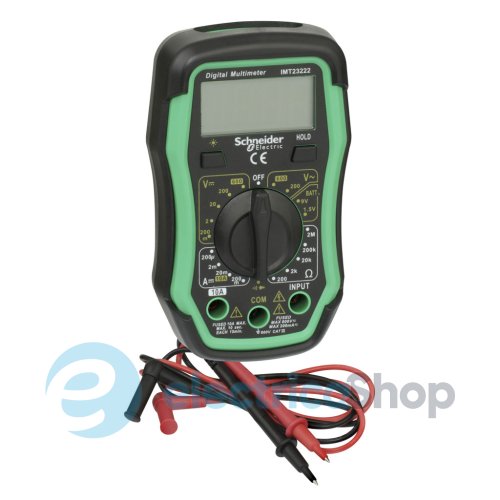 Мультиметр цифровой кат.III 600V, Schneider Electric IMT23222