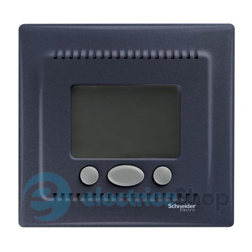 Терморегулятор Comfort, програмований, Sedna SDN6000270, графіт