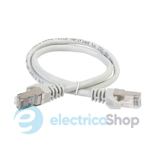 ITK Коммутационный шнур (патч-корд), кат.5Е FTP, 3м, серый