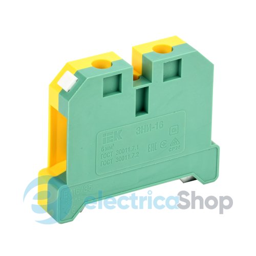 Клема набірна ЗНИ-16 PEN 16мм² (JXB-земля) UEK, YZN20-016-K52