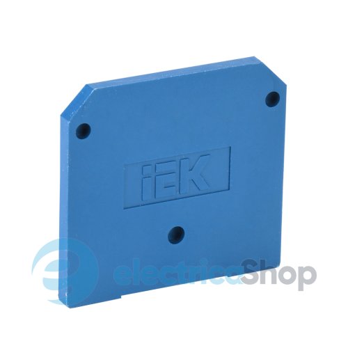 Заглушка для ЗНИ-35мм² (JXB125A) синій IEK, YZN10D-ZGL-035-K07
