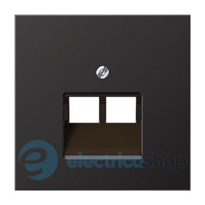 Панель розетки TF/PC 2-я JUNG AL 2969-2 UA D (Dark)