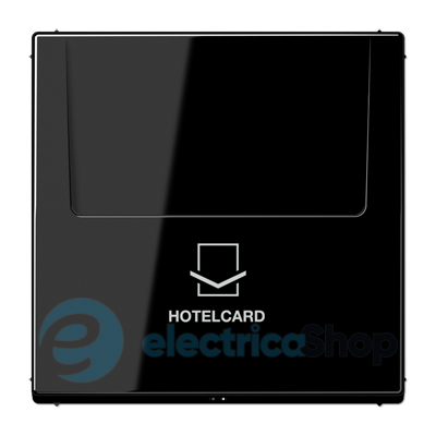 Накладка карткового вимикача JUNG LS590 CARD SW чорний