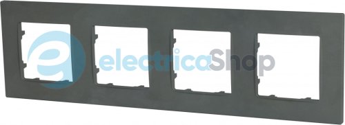 Рамка 4-а., PLANK Nordic PLK1040732 (Базальт)