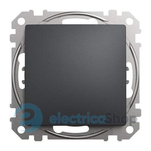 Промежуточный выключатель 1-кл SE Sedna Design SDD114107 черный