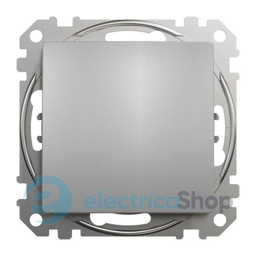 Выключатель 1-кл SE Sedna Design SDD113101 алюминий