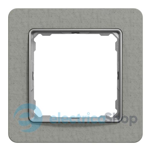 Рамка 1-а. SE Sedna Elements SDD390801 бетон