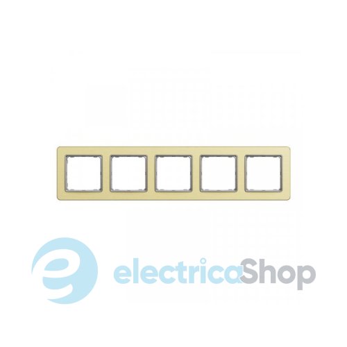 Рамка 5-а. SE Sedna Elements SDD371805 матове золото