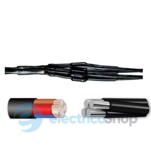 Перехідна термовсажувальна муфта для кабелю з бронею Sicame T4THS 35-70 CM A