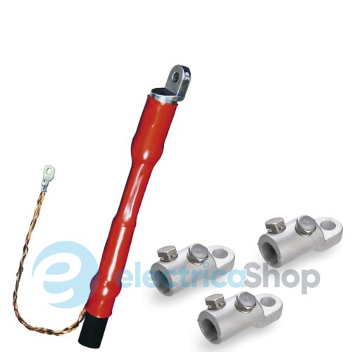 Комплект из трех концевых кабельных муфт E3UITH 12 240-400 CM Sicame (внутр. с наконечниками)