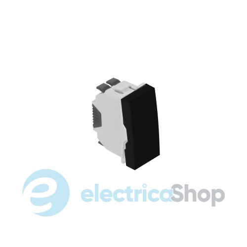 Выключатель Quadro45 1-кл. 1-мод. Черный мат 45010 SPM Efapel