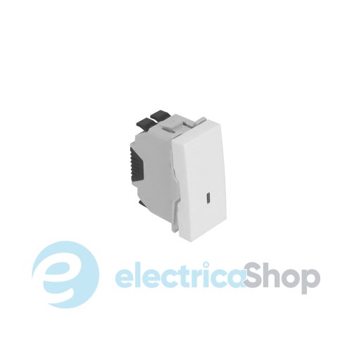 Выключатель Quadro45 1-кл. с подсветкою 1-мод. Белый 45015 SBR Efapel