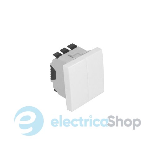 Выключатель Quadro45 2-кл. 2-мод. Белый 45061 SBR Efapel