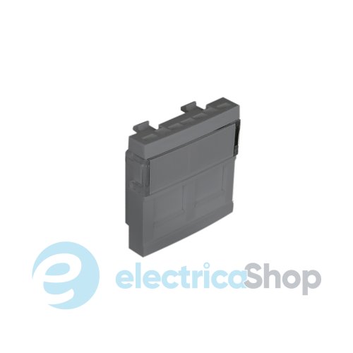 Панель для 2хRJ45 CONNECT 2-мод. Алюміній 45971 SAL Quadro 45 Efapel
