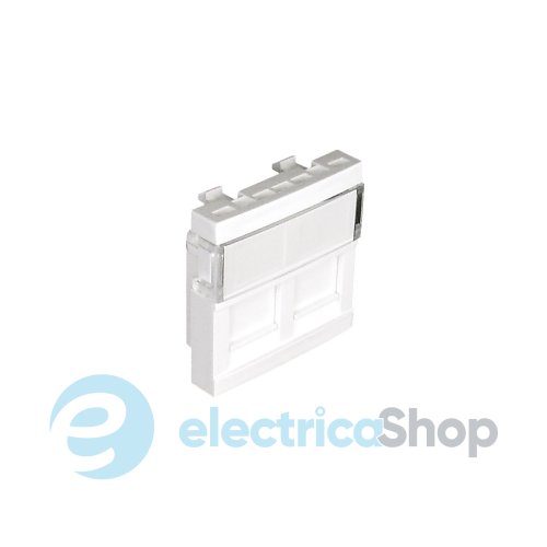 Панель для 2хRJ45 CONNECT 2-мод. Белый 45971 SBR Quadro 45 Efapel