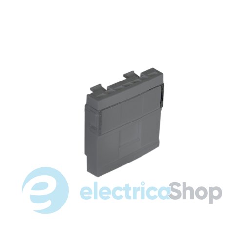Панель для 1хRJ45 CONNECT 2-мод. Алюминий 45976 SAL Quadro 45 Efapel