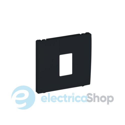 Центральная панель розетки компьютерной RJ45 Чёрный, 50751 TPT, Efapel APOLO 5000
