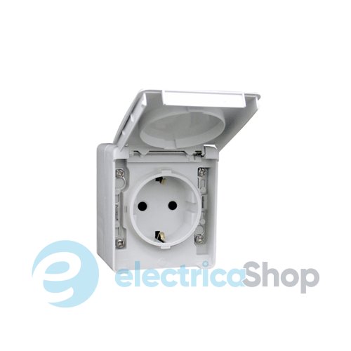 Розетка с з/к. Schuko тип (степень защиты IP65) Серый 48131 CCZ, WATERPROOF 48 Efapel
