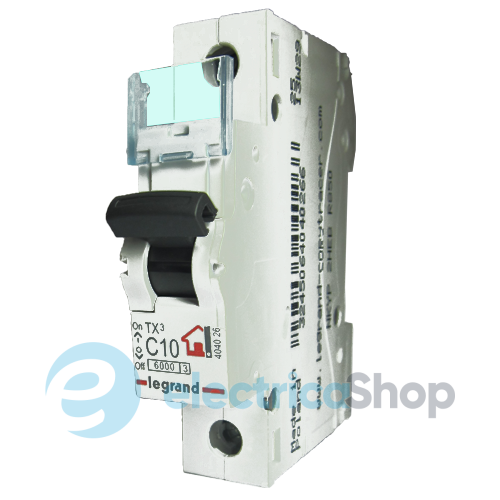 Автоматичний вимикач 1-п Legrand TX&#179; С50, 6кА