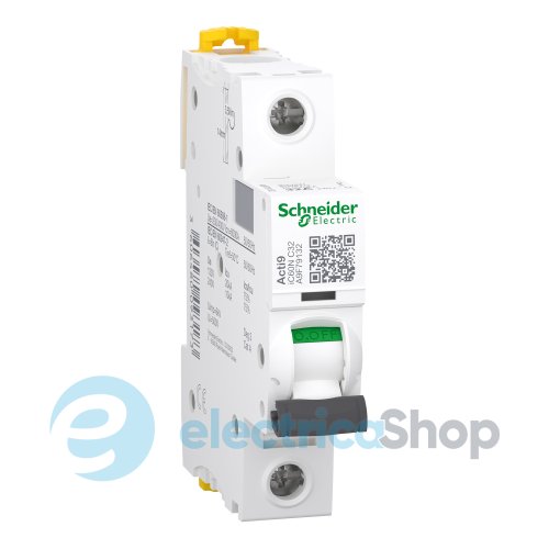 Автоматический выключатель iC60N 1P 32A, C, SE Acti9 A9F79132