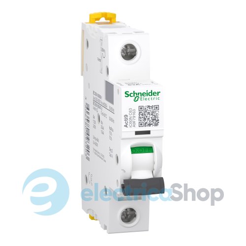 Автоматический выключатель iC60N 1P 63A, C, SE Acti9 A9F79163