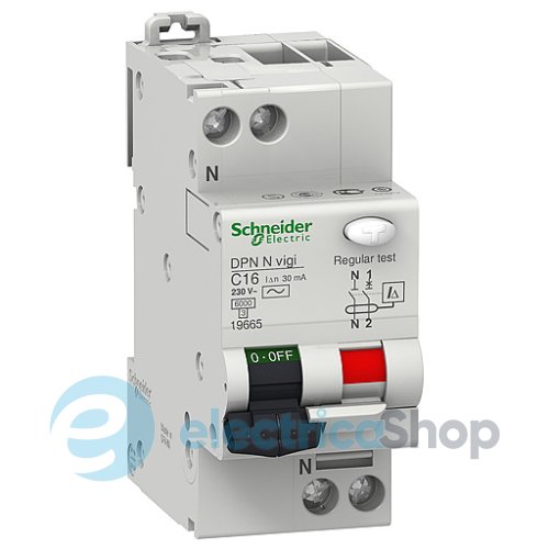 Дифференциальный автомат Schneider Electric Acti9 — «iDPN N VIGI» 1P+N, С40/0,03A AC