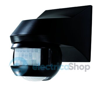 Датчик руху «LUXA» 101-150 настінного монтажу 150&deg;, колір чорний