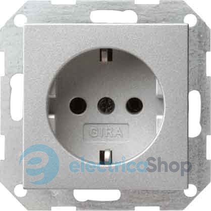 Gira 018826 Socket Aluminium System 55 