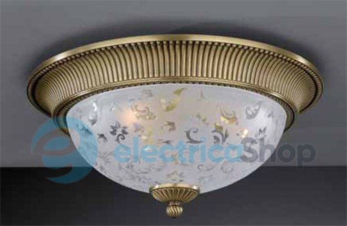 Потолочный светильник RECCAGNI ANGELO PL 6202/3 BRONZO
